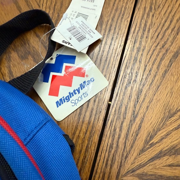 Sears MightyMac KU Sports Bag with Black Strap and Red Accents - Picture 6 of 6